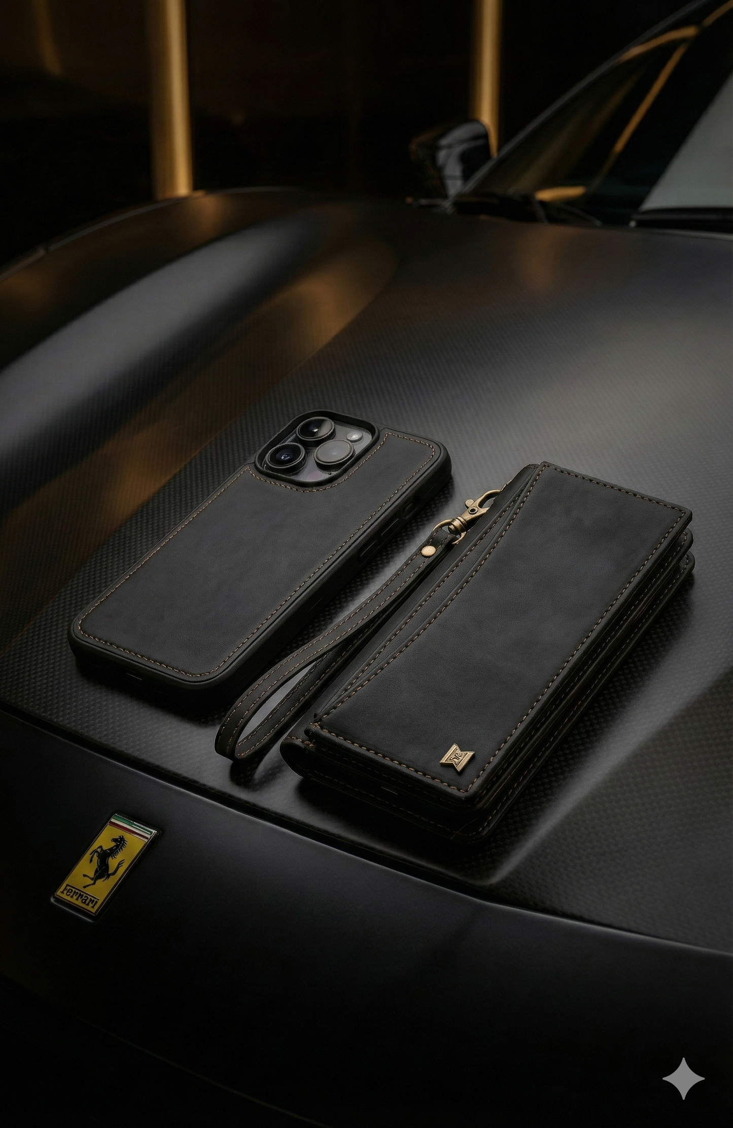 iPhone 16 Pro - RFID Leather Case