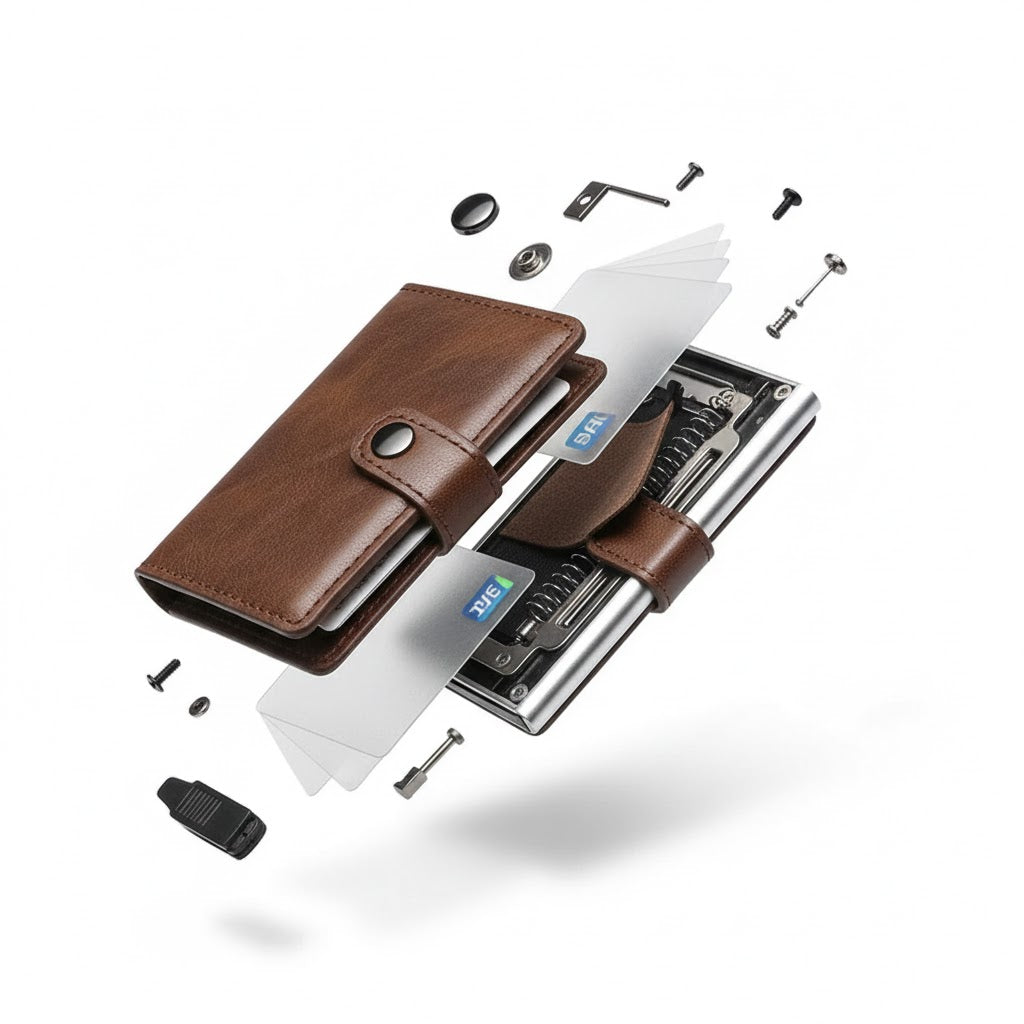 Aluminum Alloy RFID Wallet